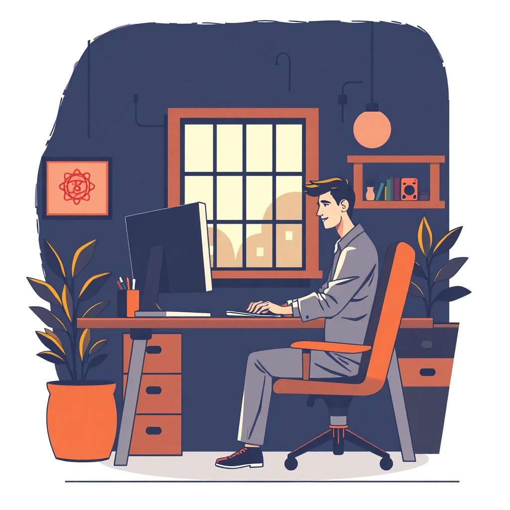 Remote IT support work