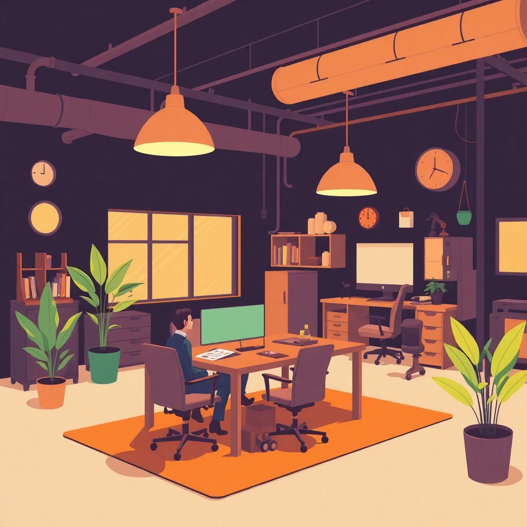 Office with great benefits