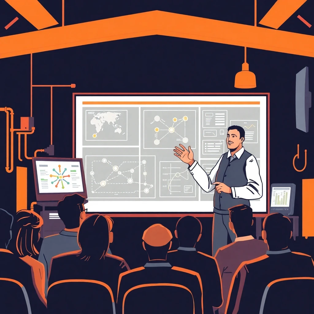 IT presentation emphasizing soft skills