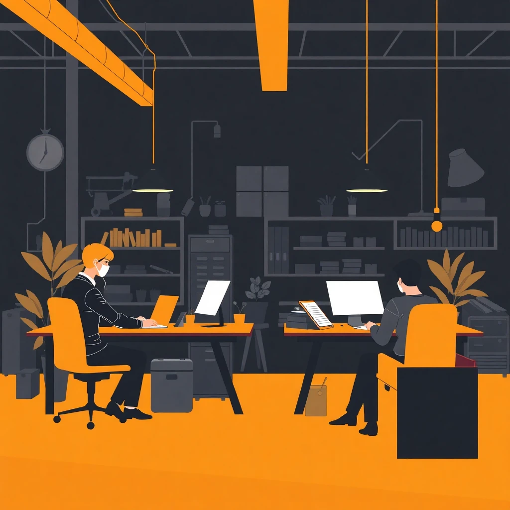 Kundenservice im Büro