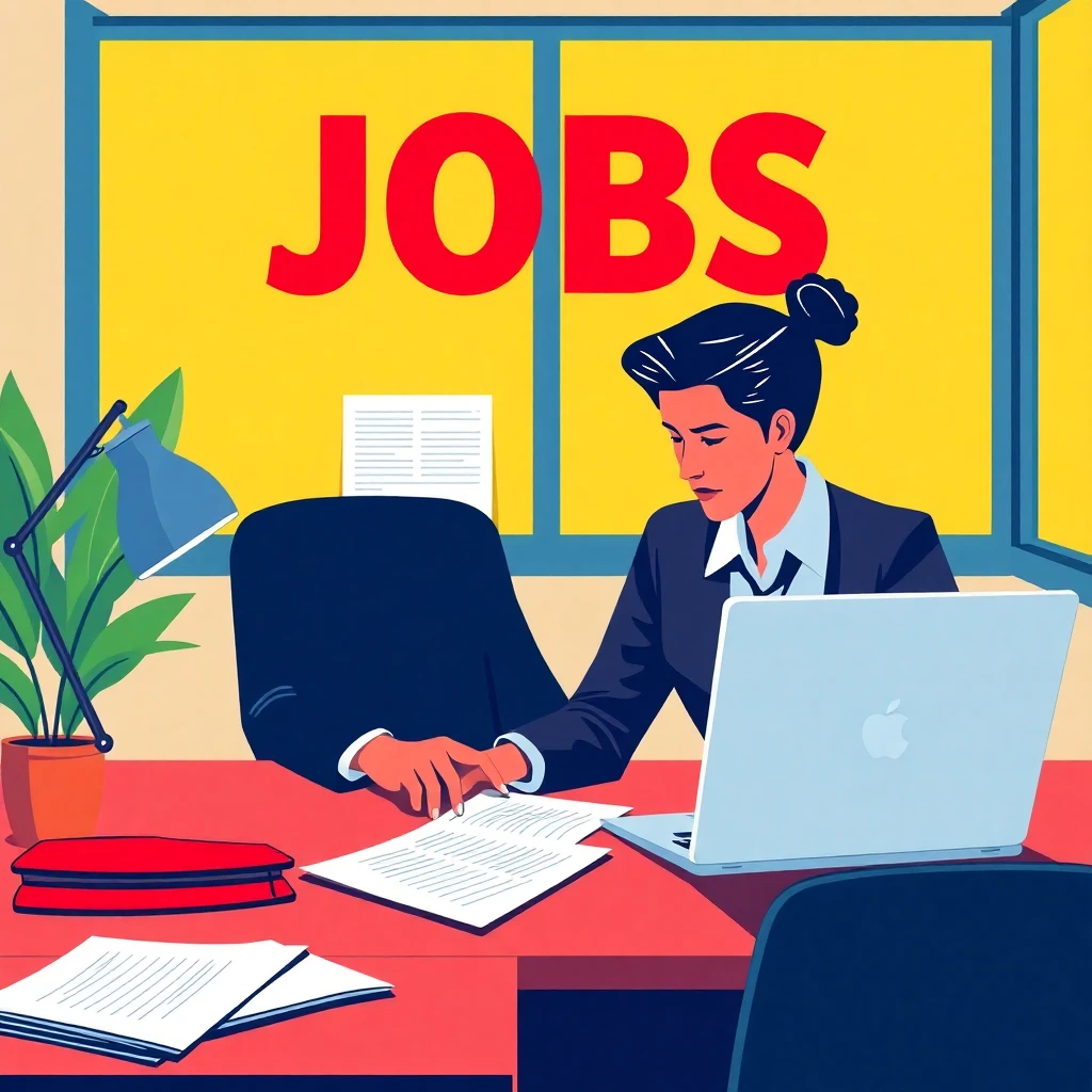 Revisando ofertas de trabajo