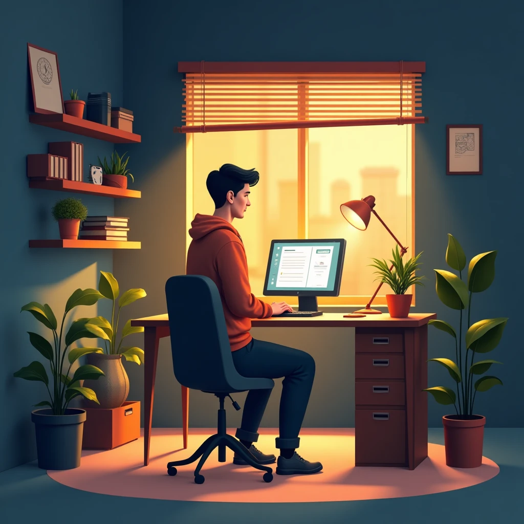 Trabajando desde casa