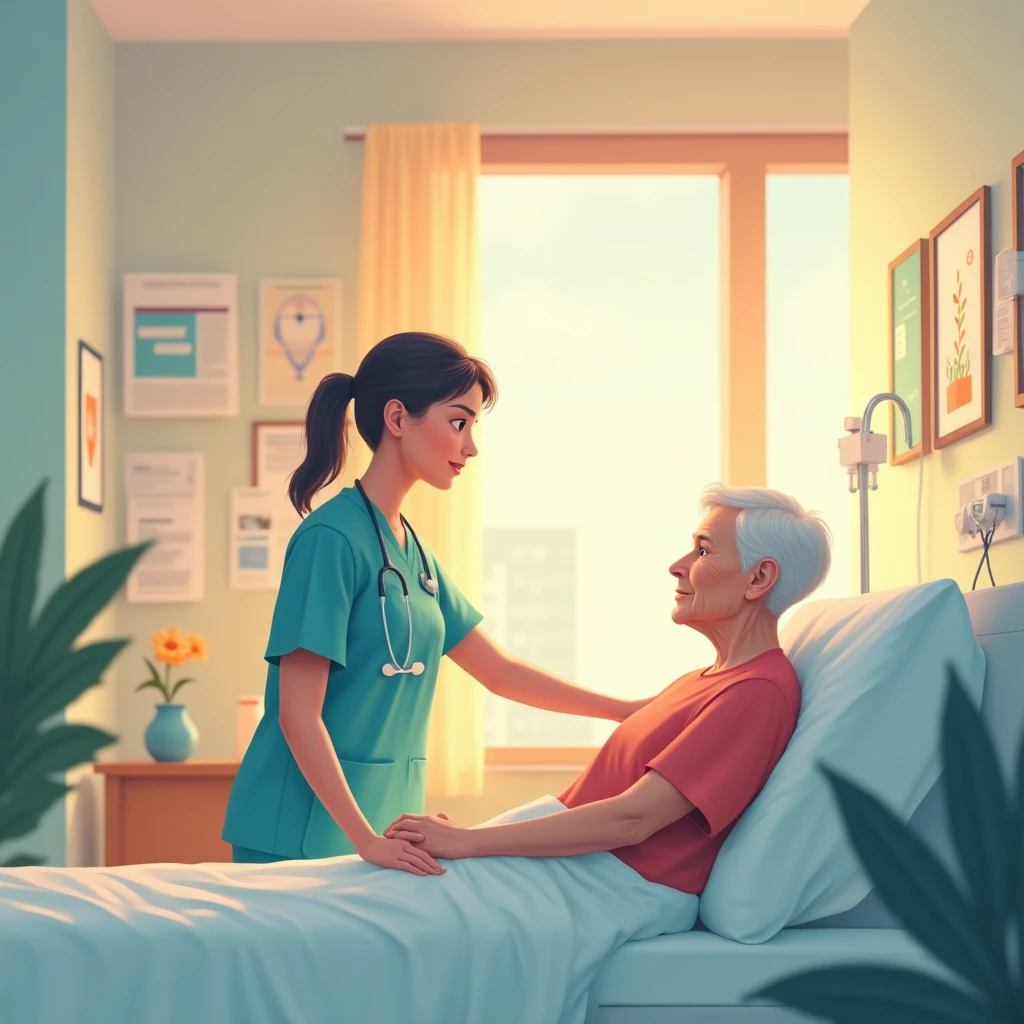 Assistant un patient