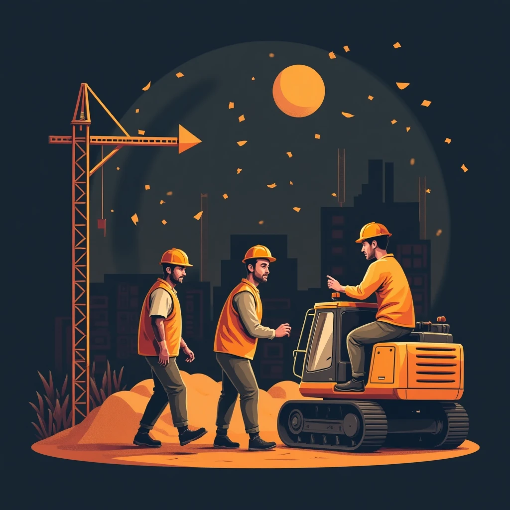 Chantier animé