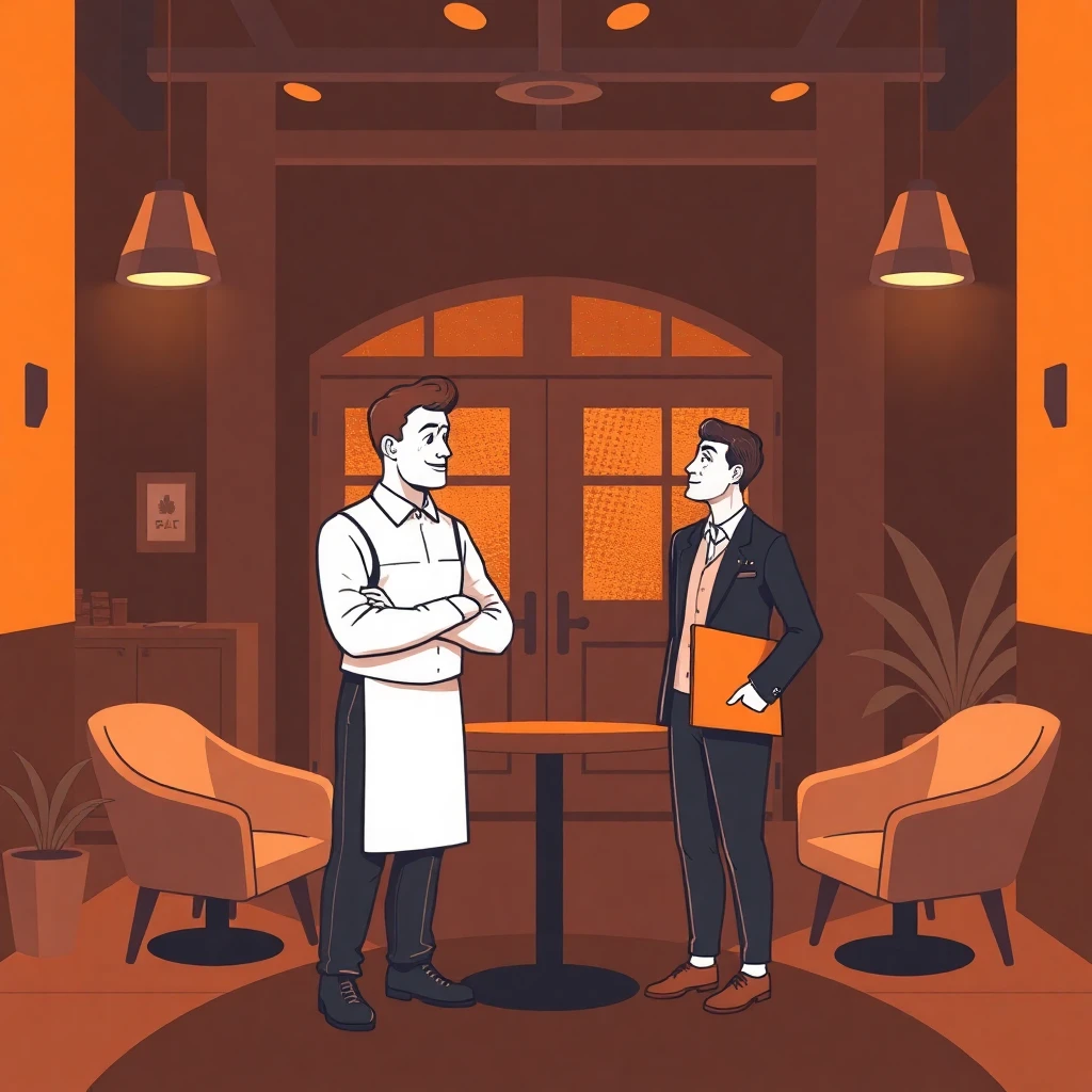 Interaction client hôtelier