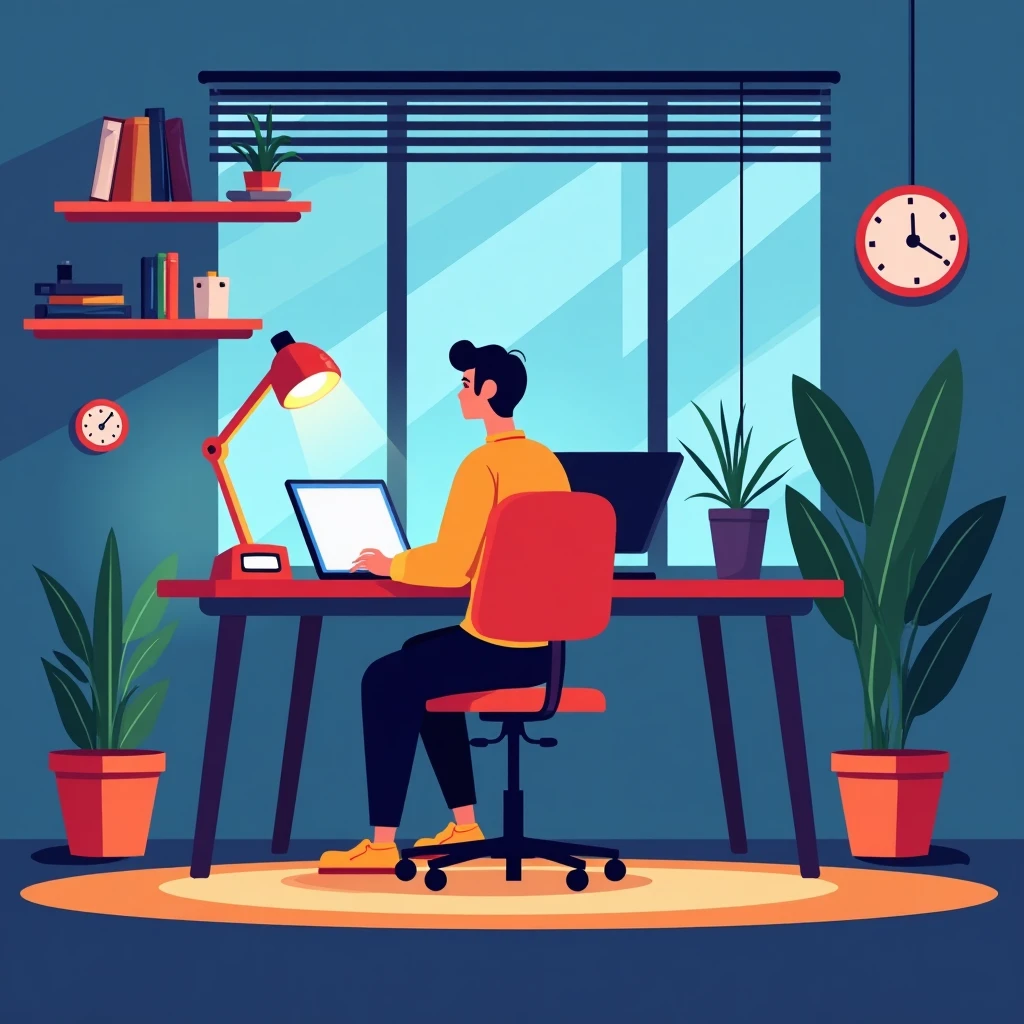 Environnement de télétravail moderne