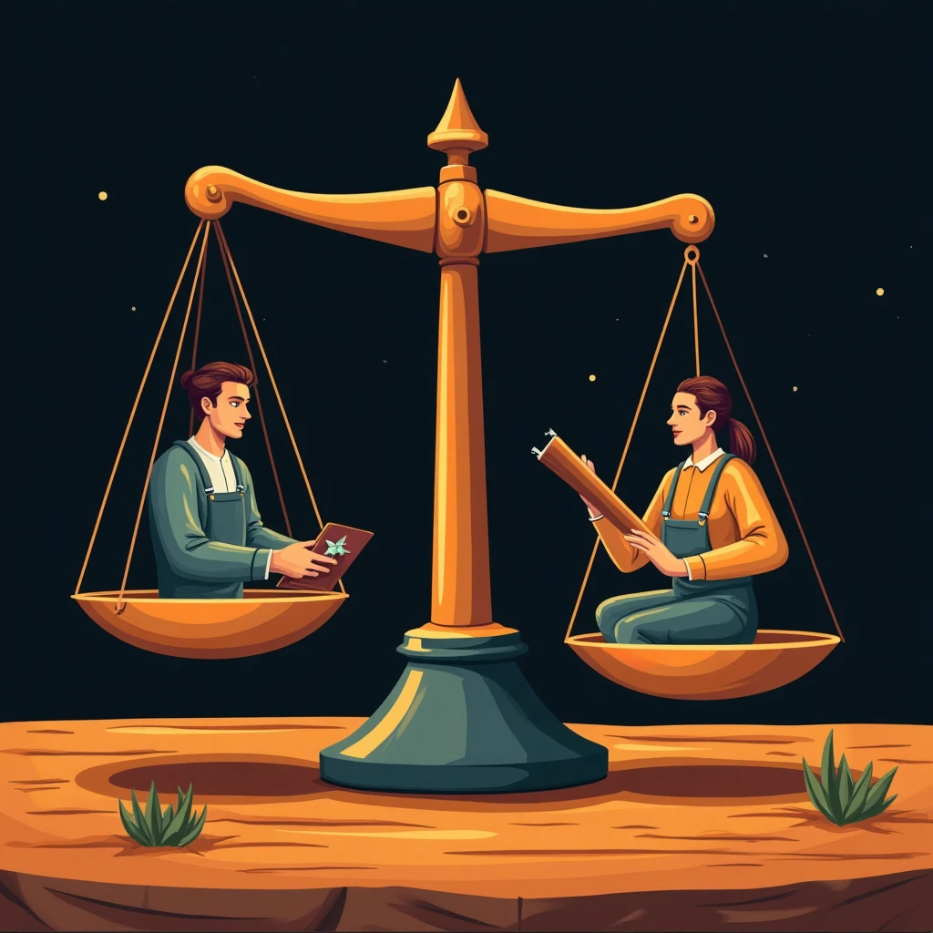 Balanza de opciones laborales