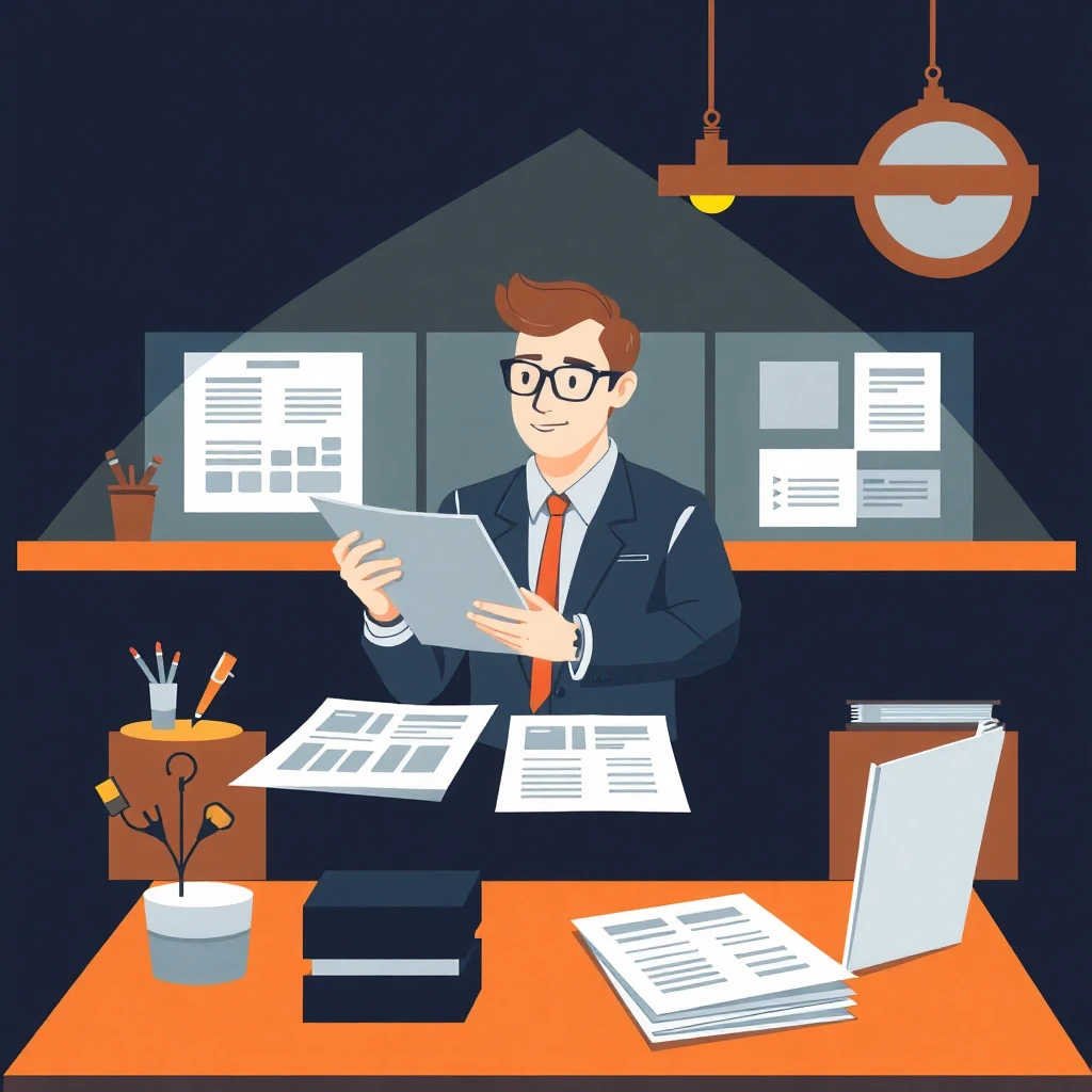 Revisando ofertas de empleo