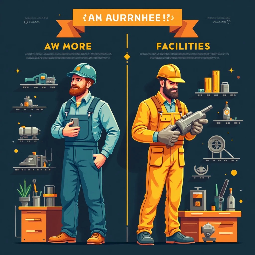 Comparison chart of job benefits and salaries