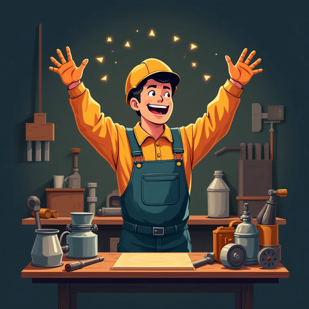 Manufacturing job excitement
