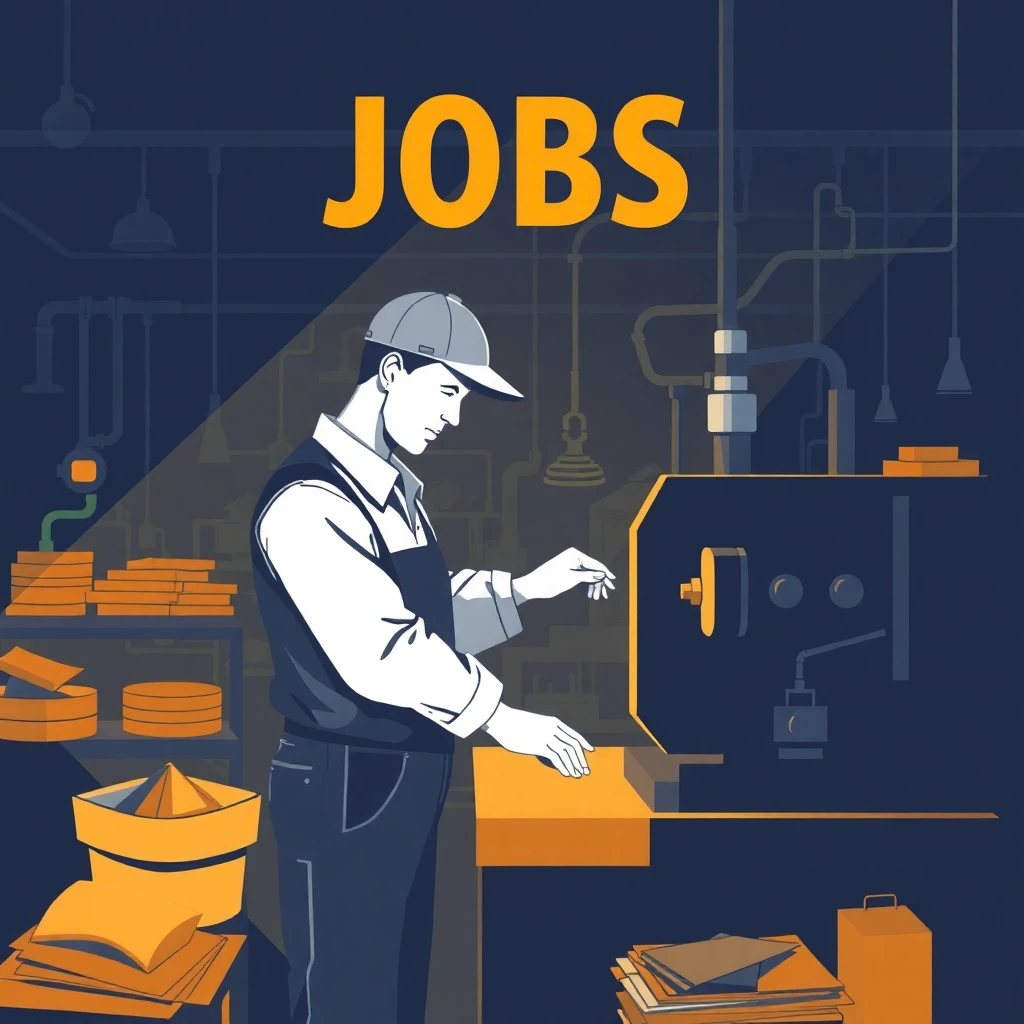 Skilled worker in action