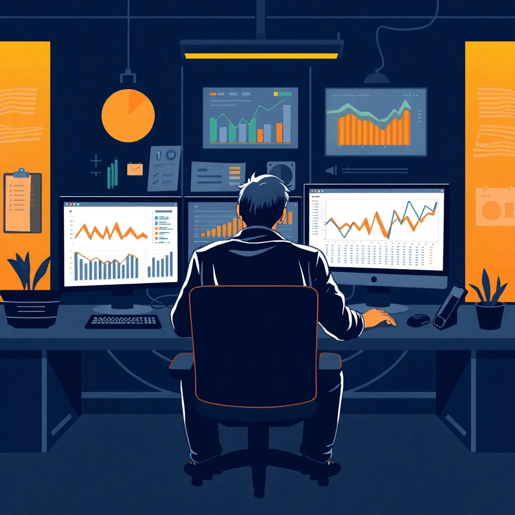Data scientist at work