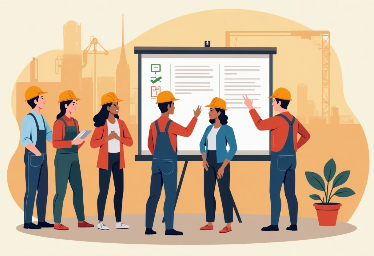 Manufacturing training session