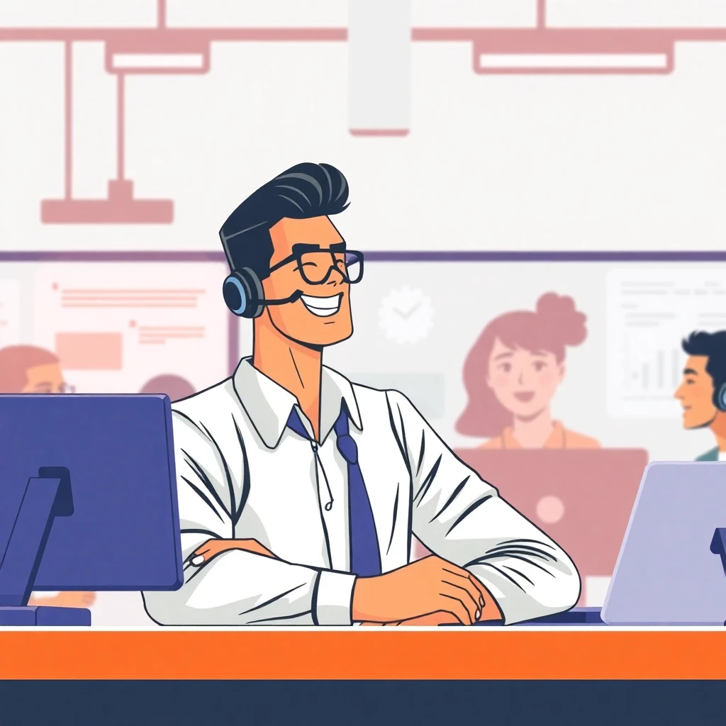 Reunião virtual de equipe de TI