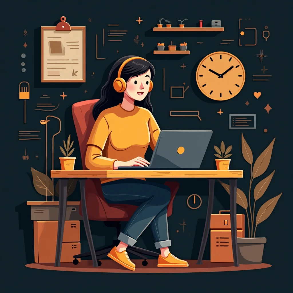Trabajando remotamente en servicio al cliente