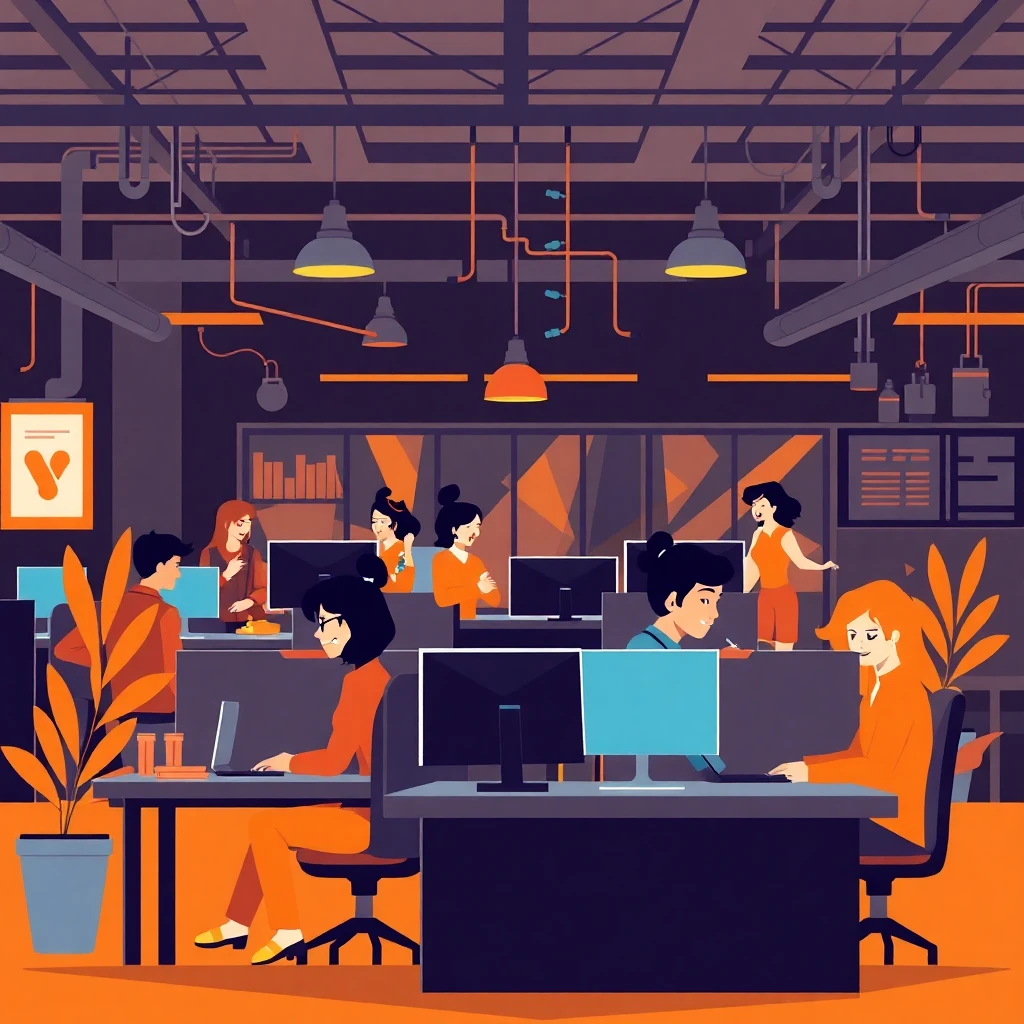 Energetic call center environment