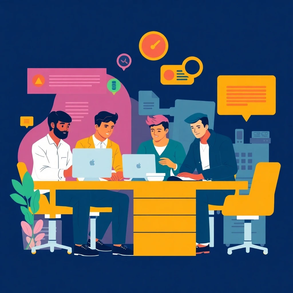 Team collaboration in project management