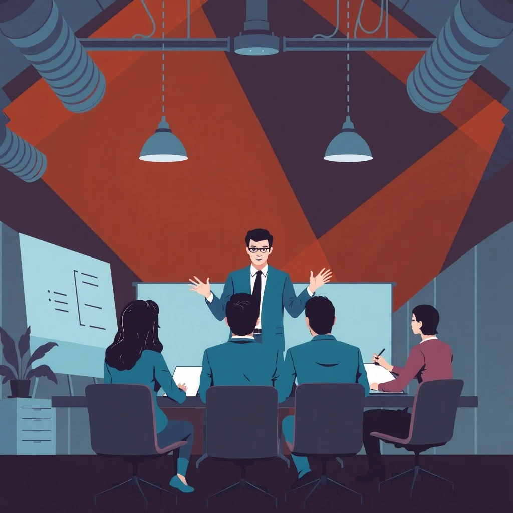 Senior data professional leading a team