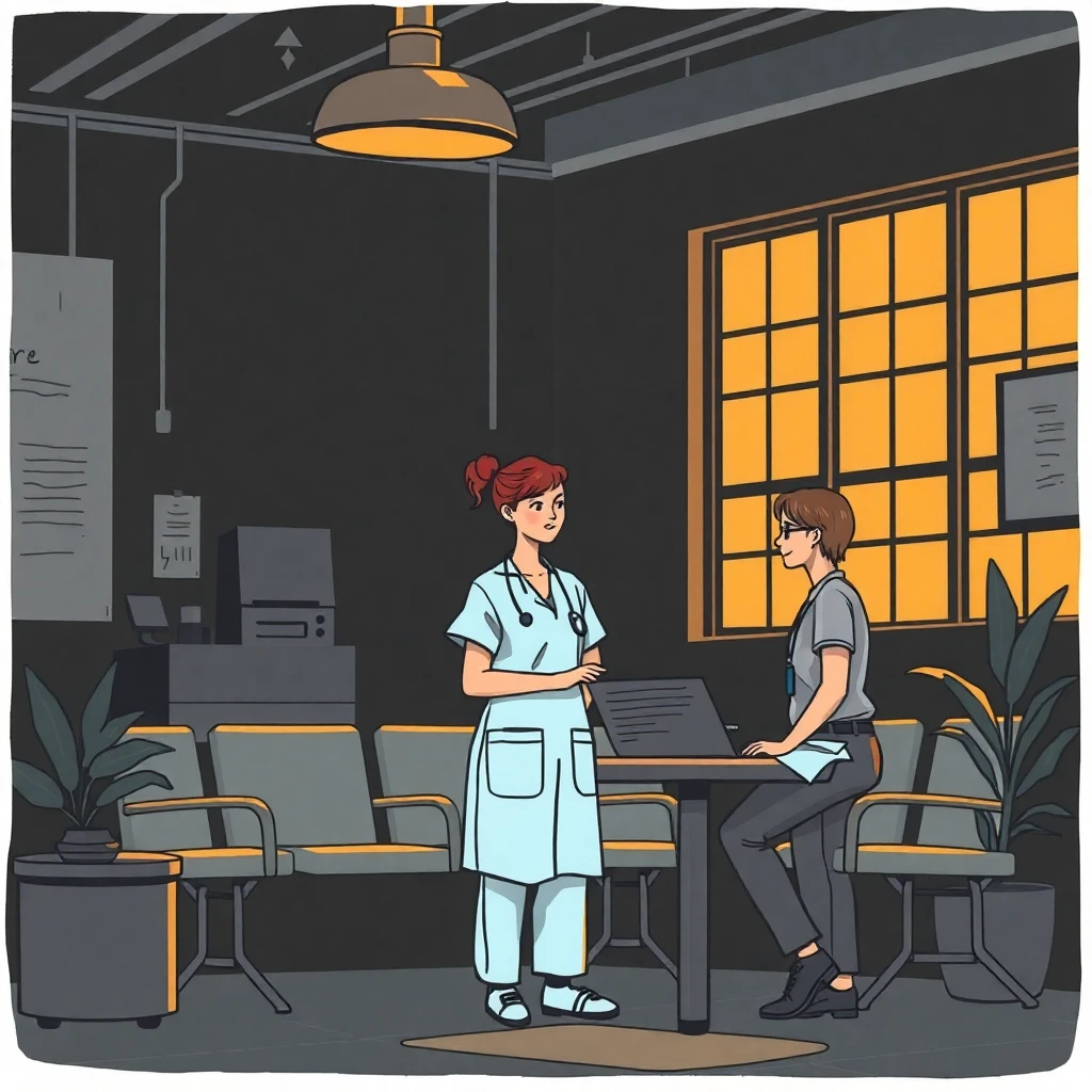 Career discussion in healthcare
