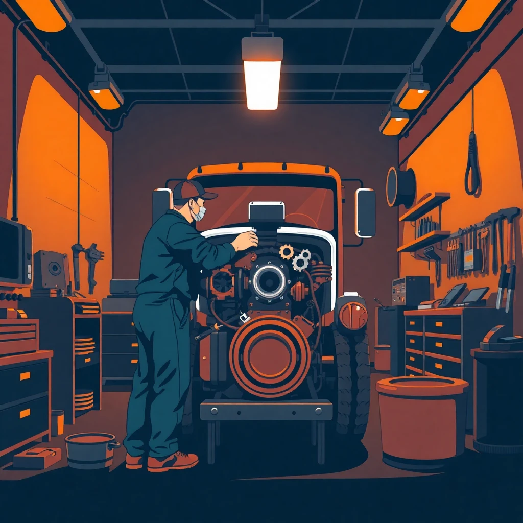 Poste de mécanicien en atelier