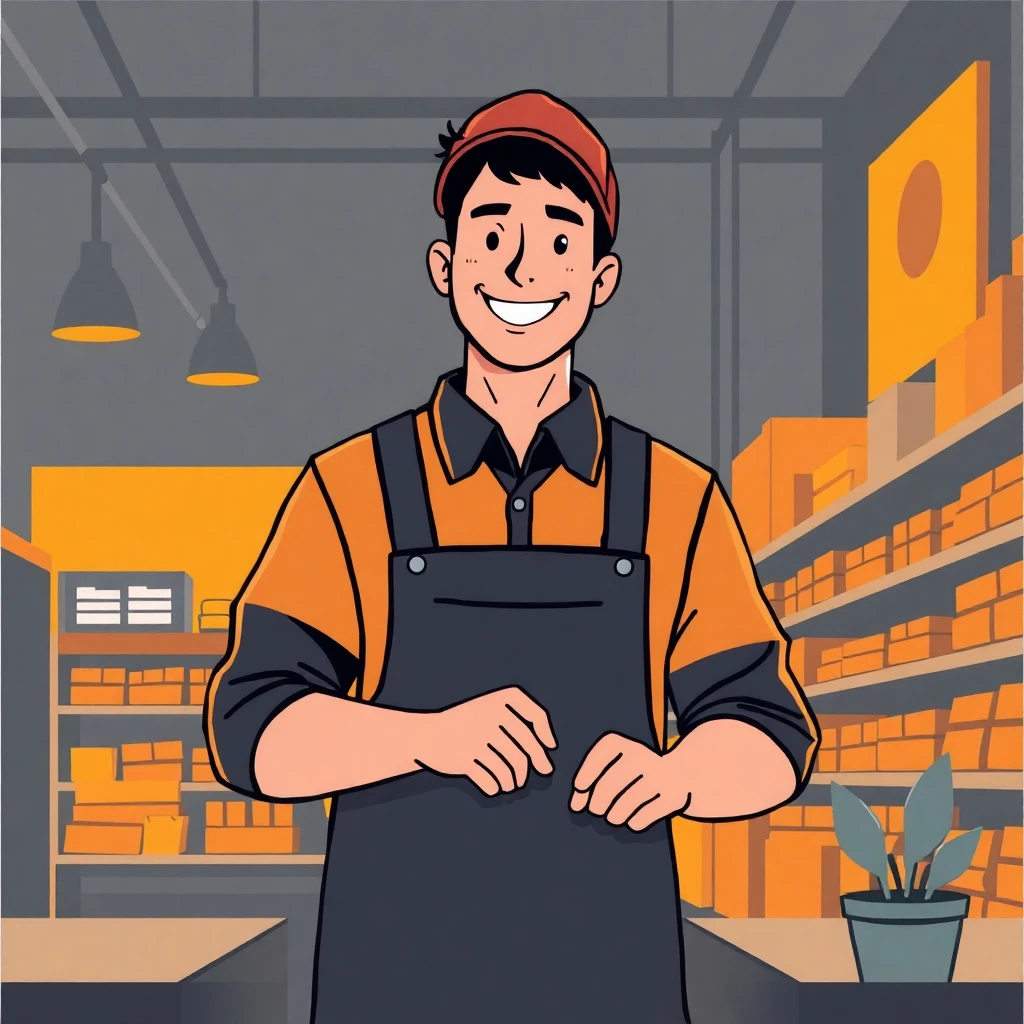 Travail flexible en magasin