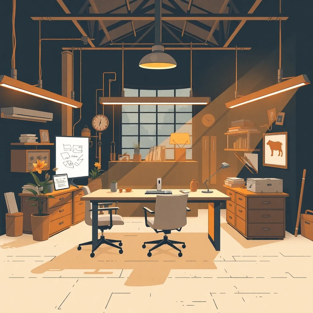 Premium office setting