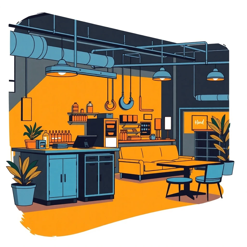 Office with perks