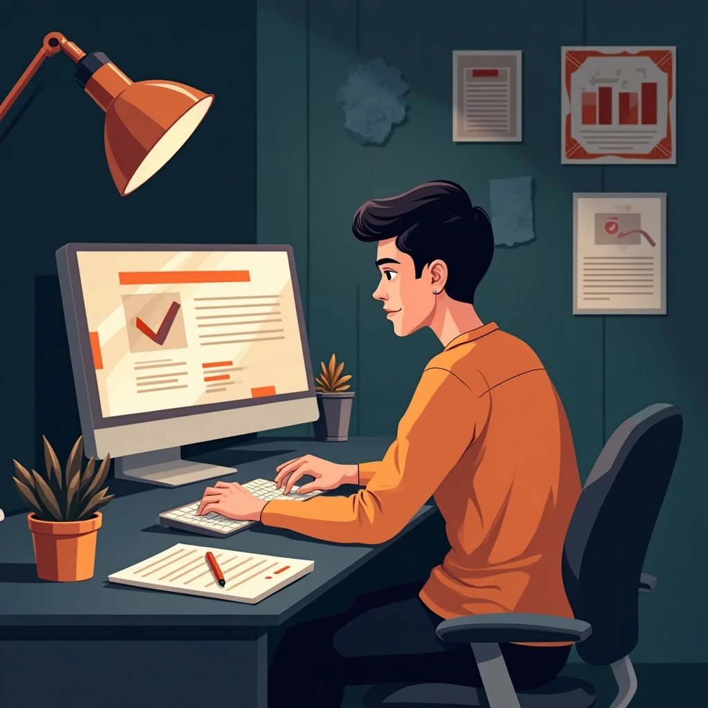 Entry-level admin job setup