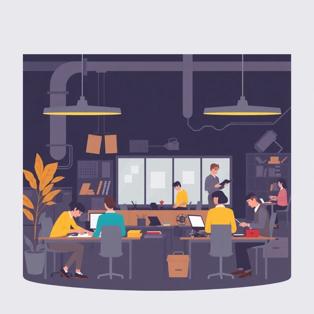 Office teamwork