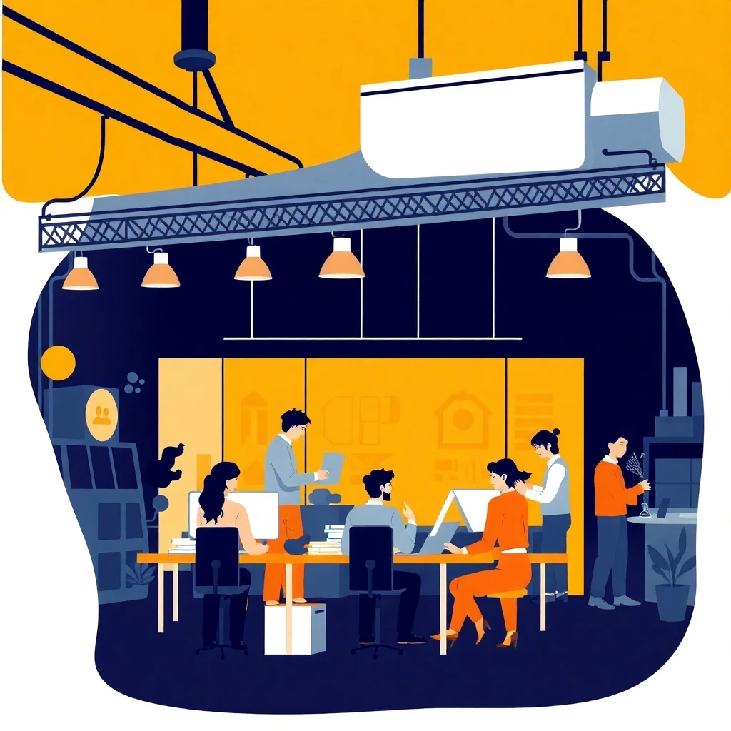 Modern office collaboration