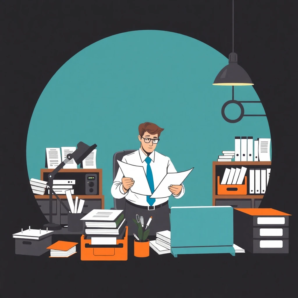 Structured office setting