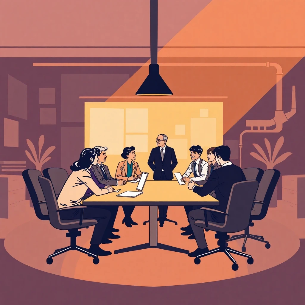 Mid-level office collaboration