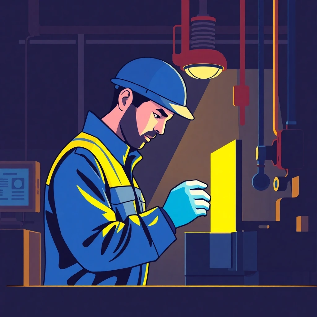 Inspección de calidad en acción