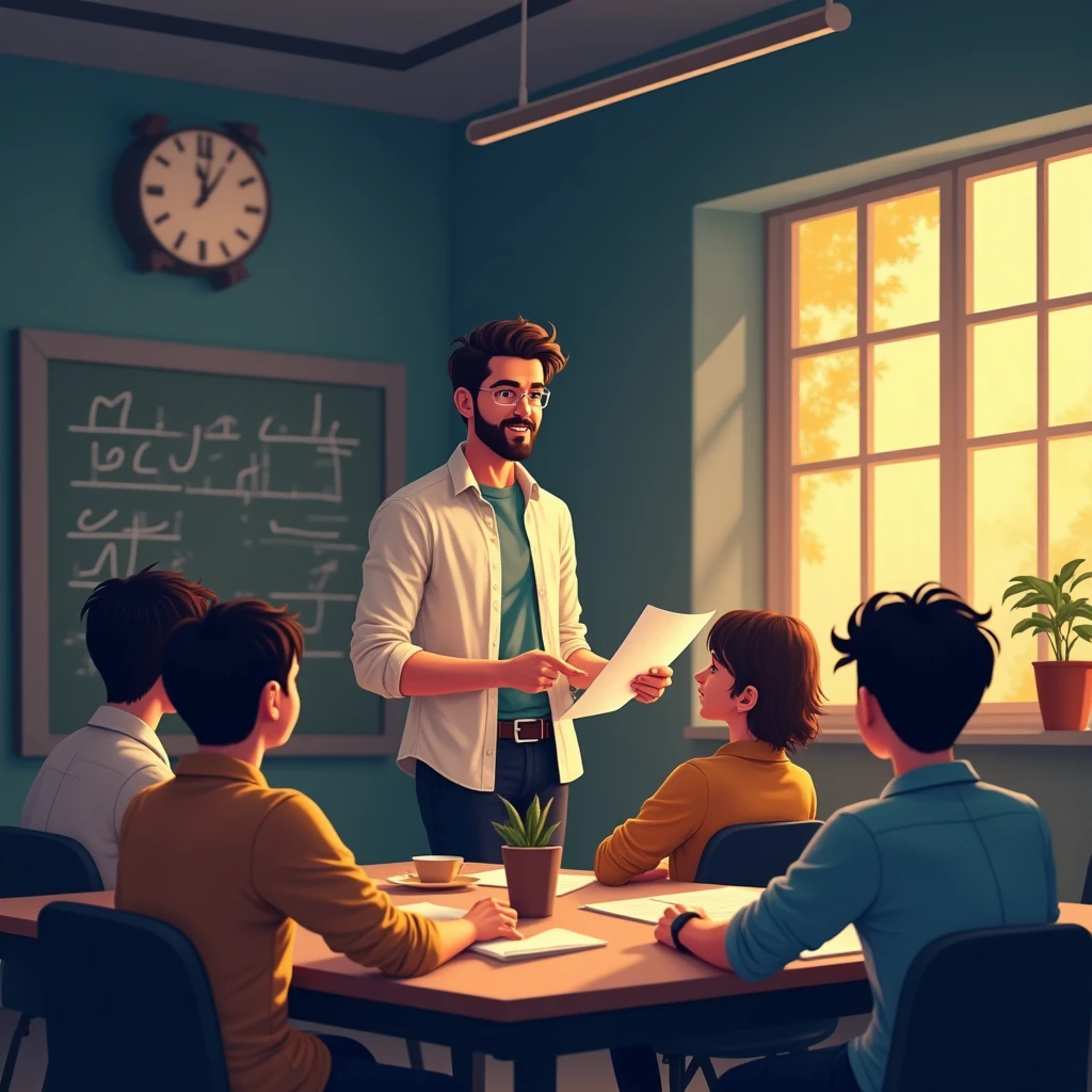 Professor iniciando na carreira