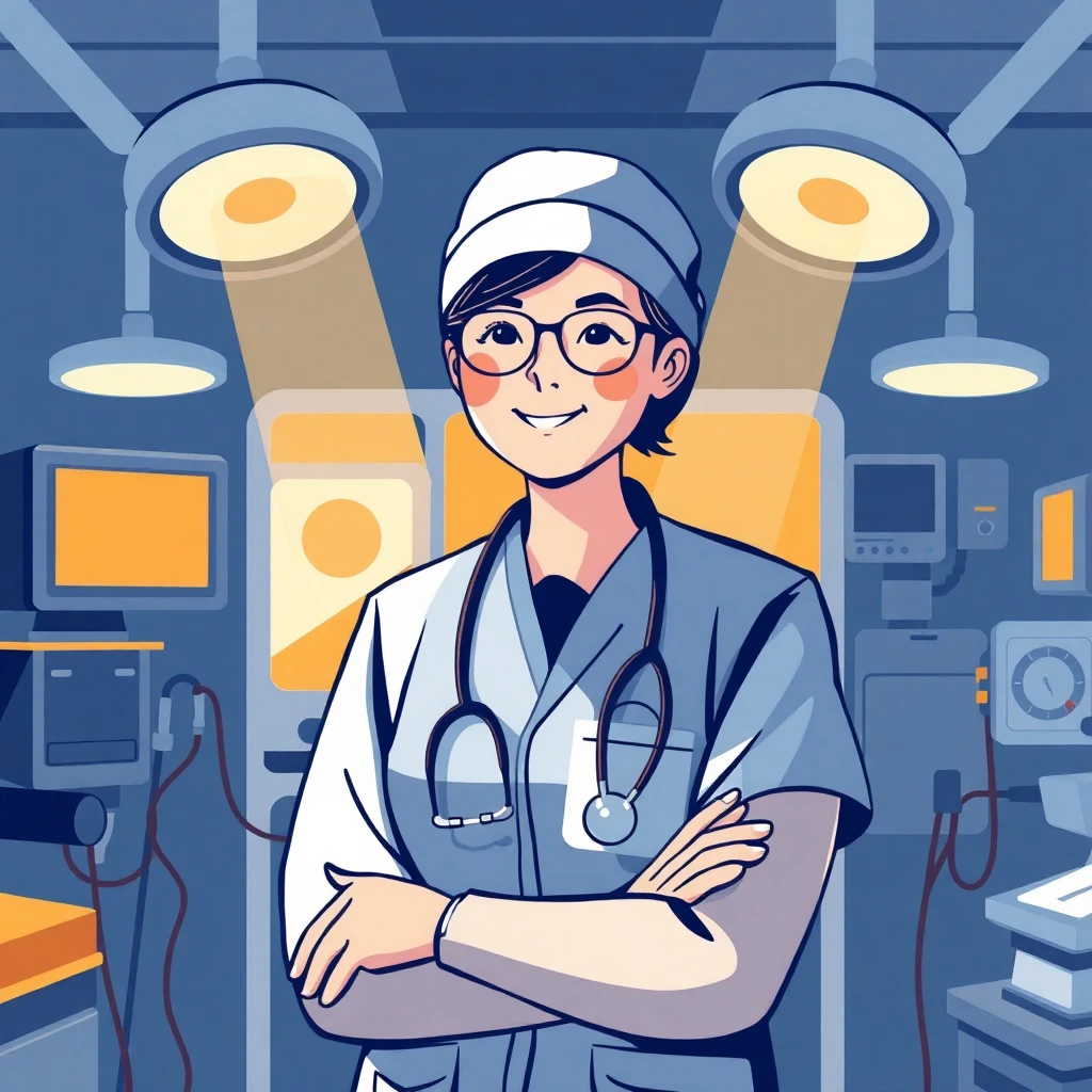 Pflegefachkraft im Krankenhaus