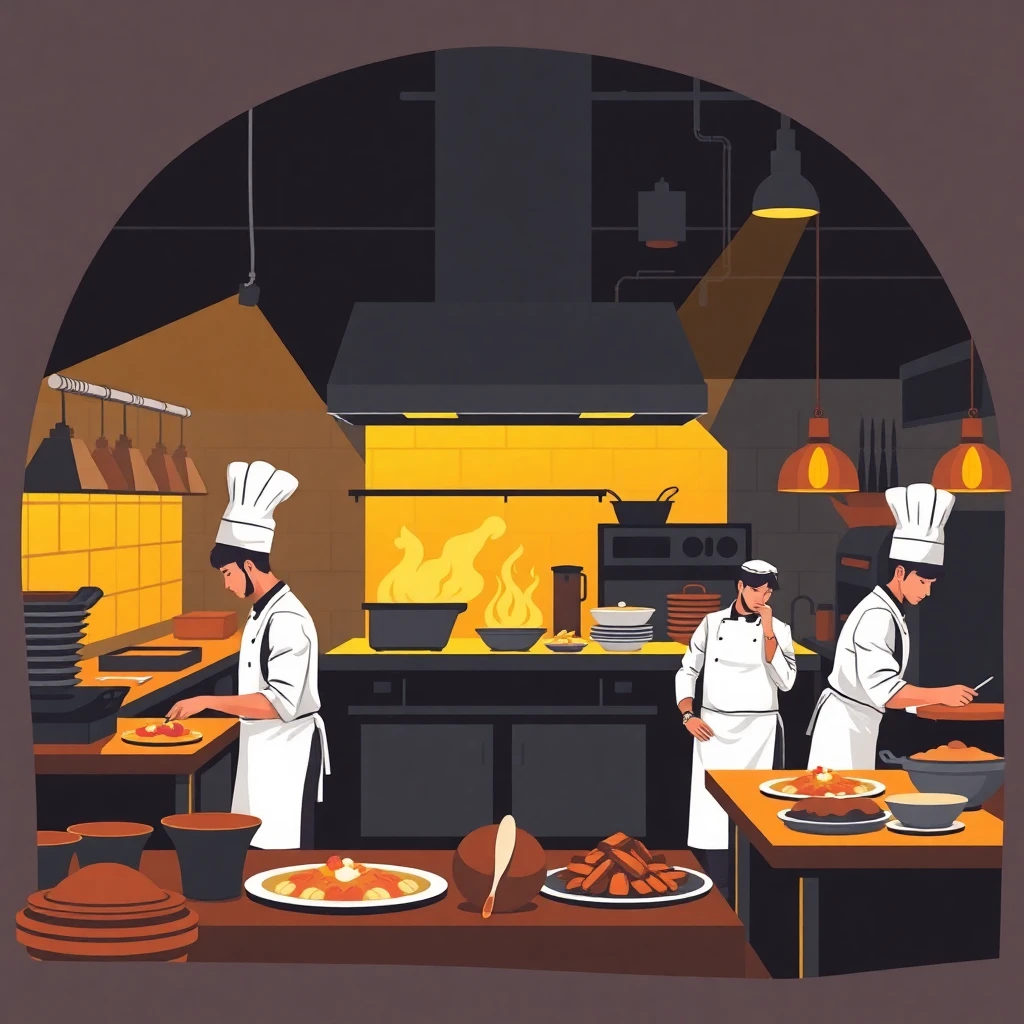 Culinary management in action