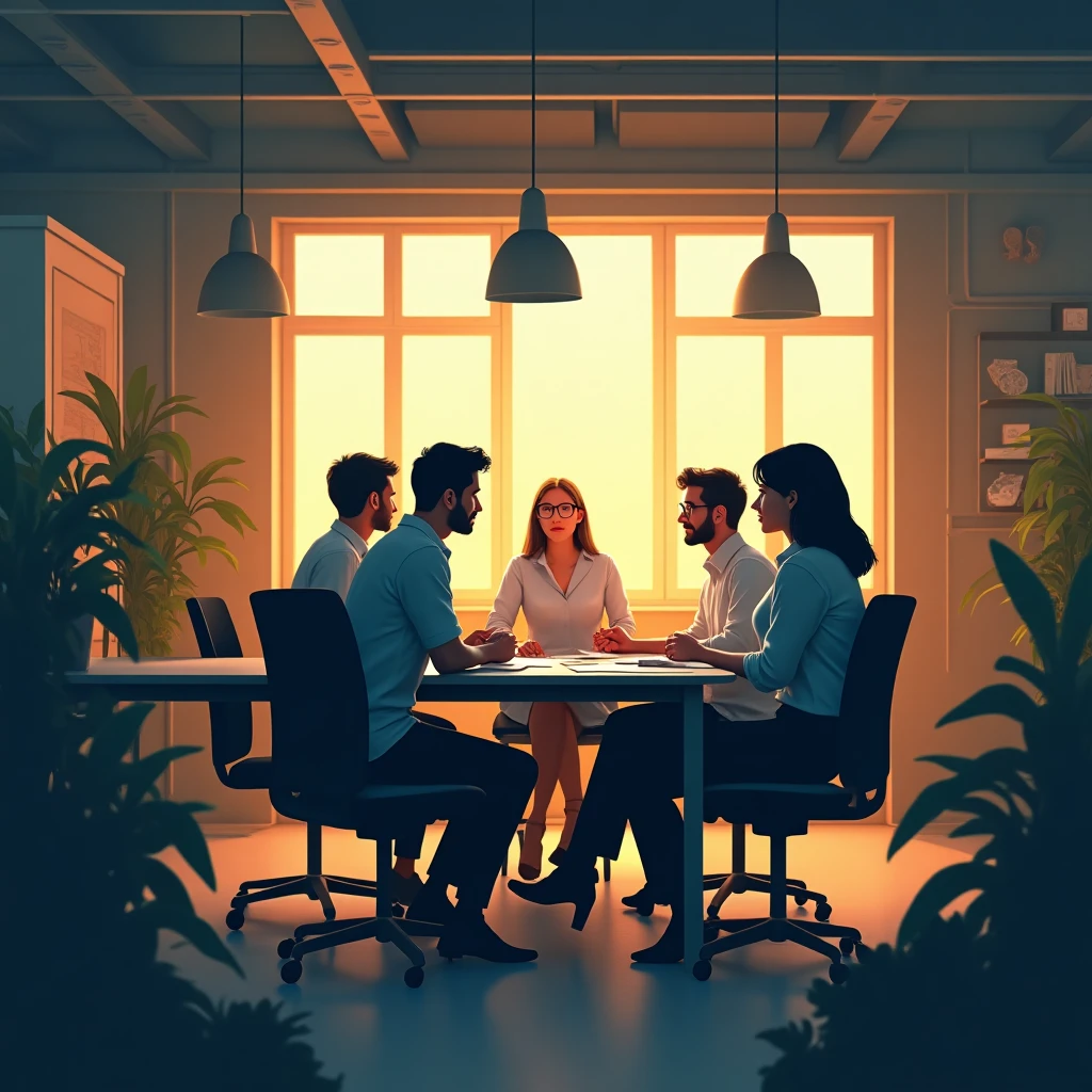 HR and retail management setting