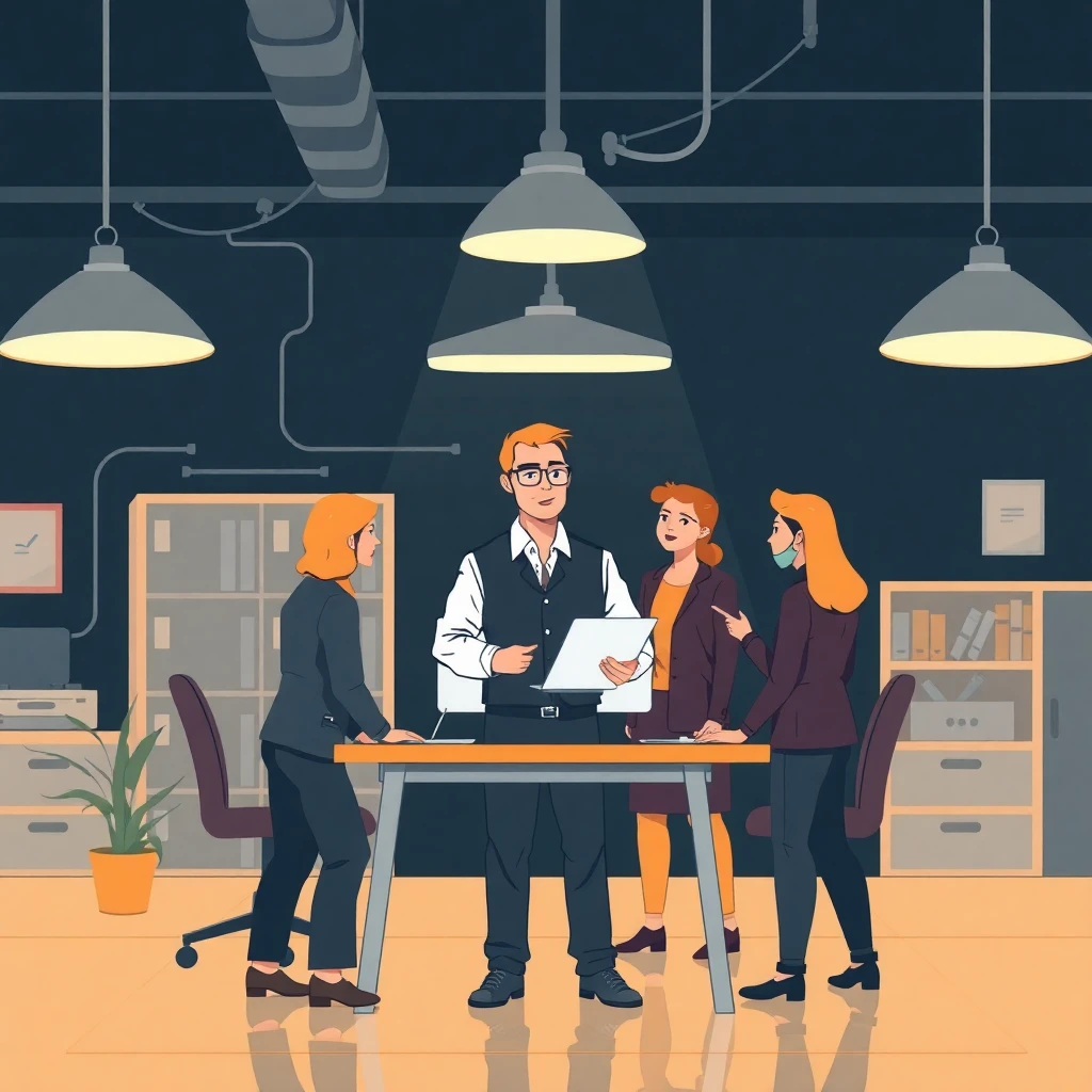 On-site management interaction