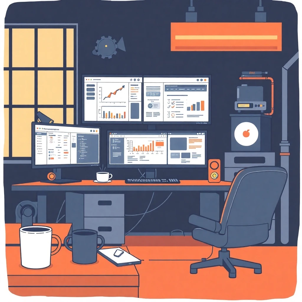 Home office for remote work