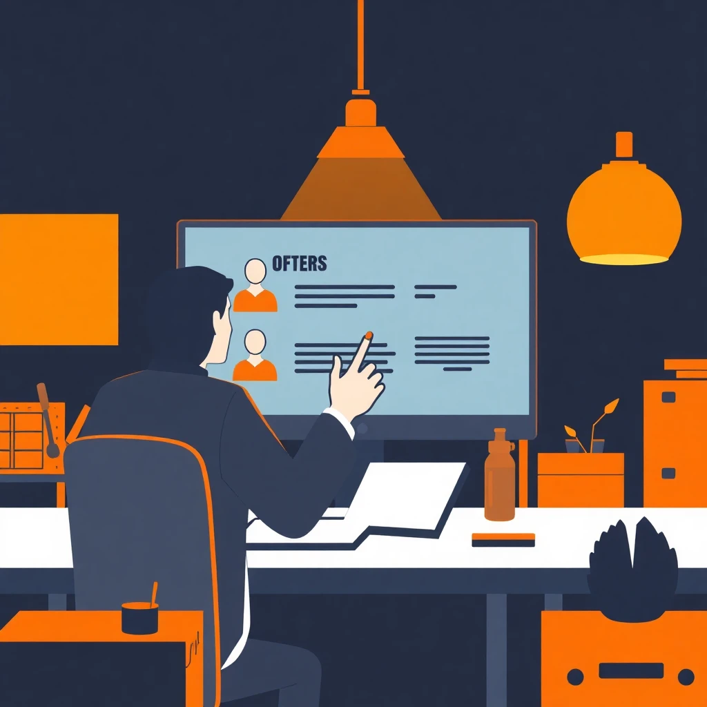 Comparando ofertas de trabajo