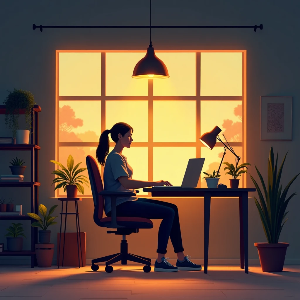 Balancing work and relaxation