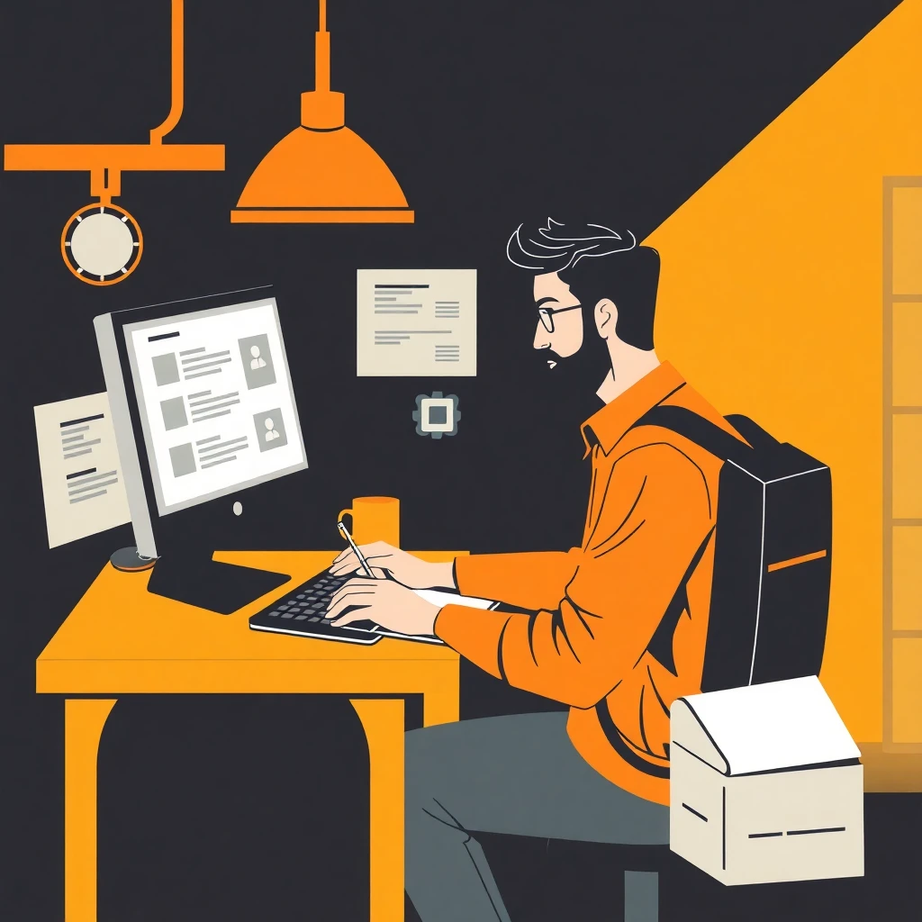 Revisando ofertas de trabajo