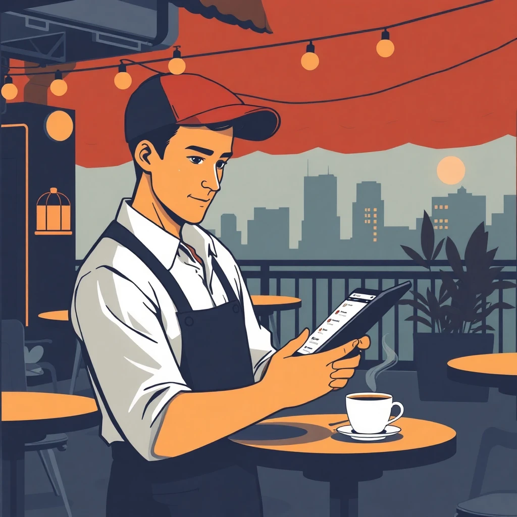 Comparando ofertas de empleo en hostelería