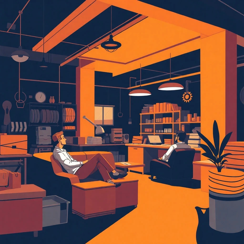 Ambiente de trabajo acogedor