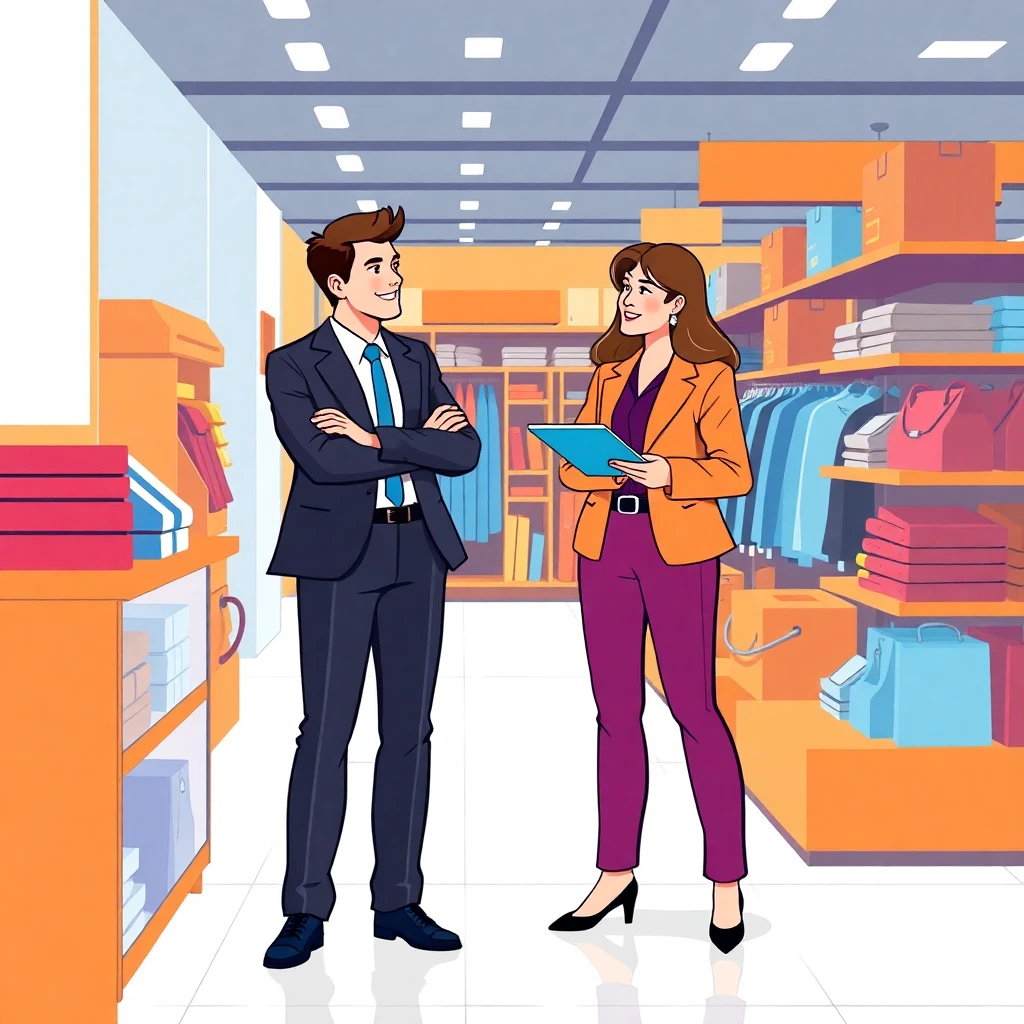 Retail career advancement discussion