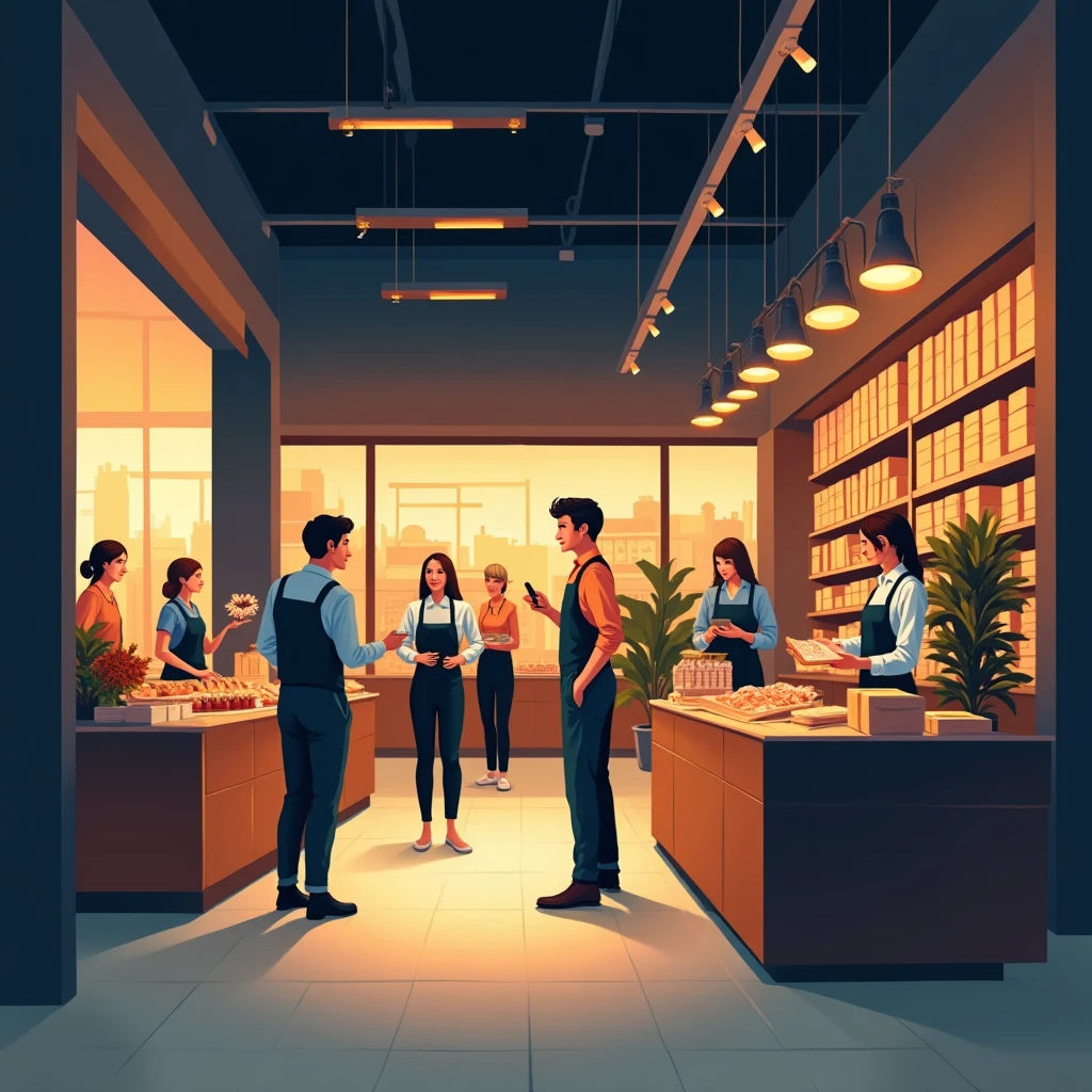 Retail store environment