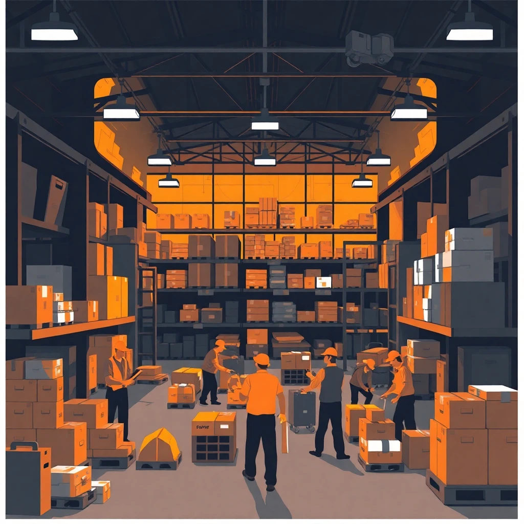 Active warehouse job environment