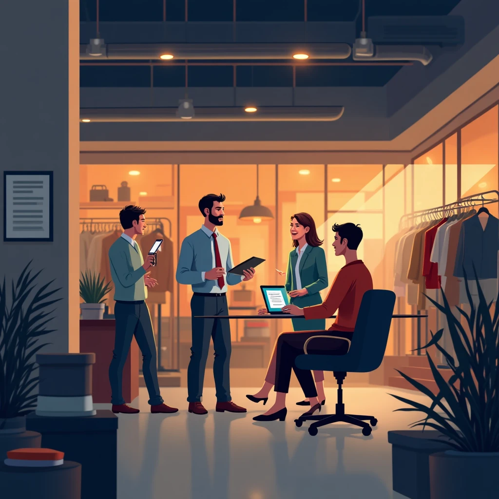 Retail job with growth potential