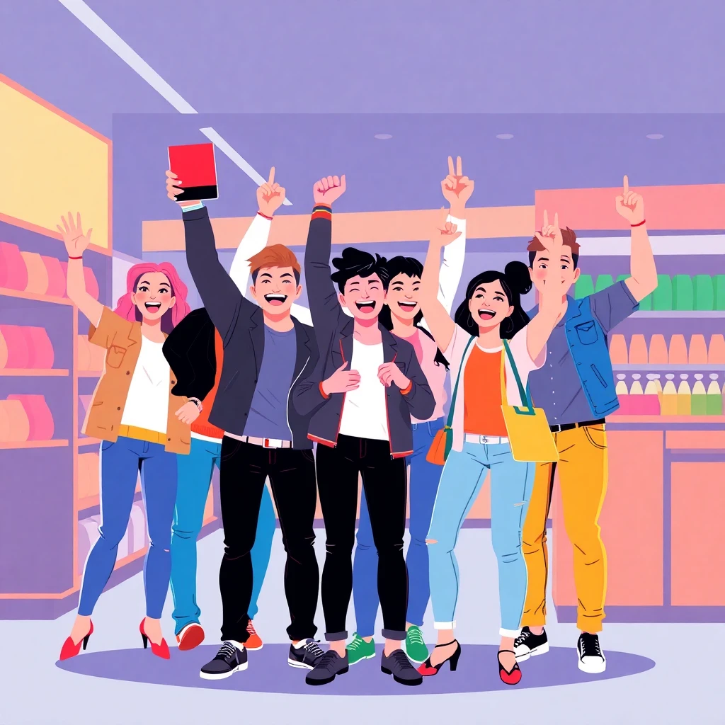 Retail team success