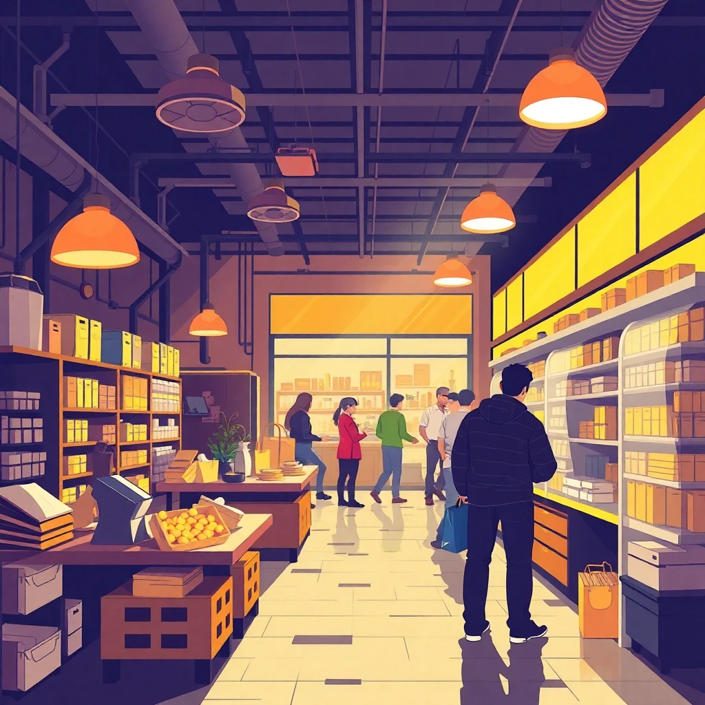 In-store retail environment